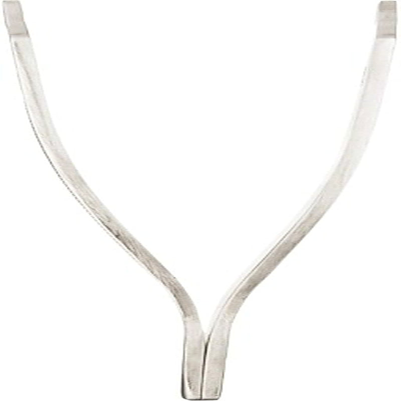 Mercer Culinary 18-8 Stainless Steel Chef Plating Tongs Curved Tip 6-1/8 Inch