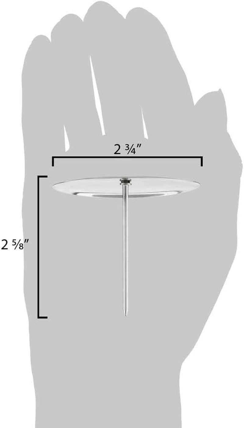 Ateco Extra Large Rose Flower Nail 3"