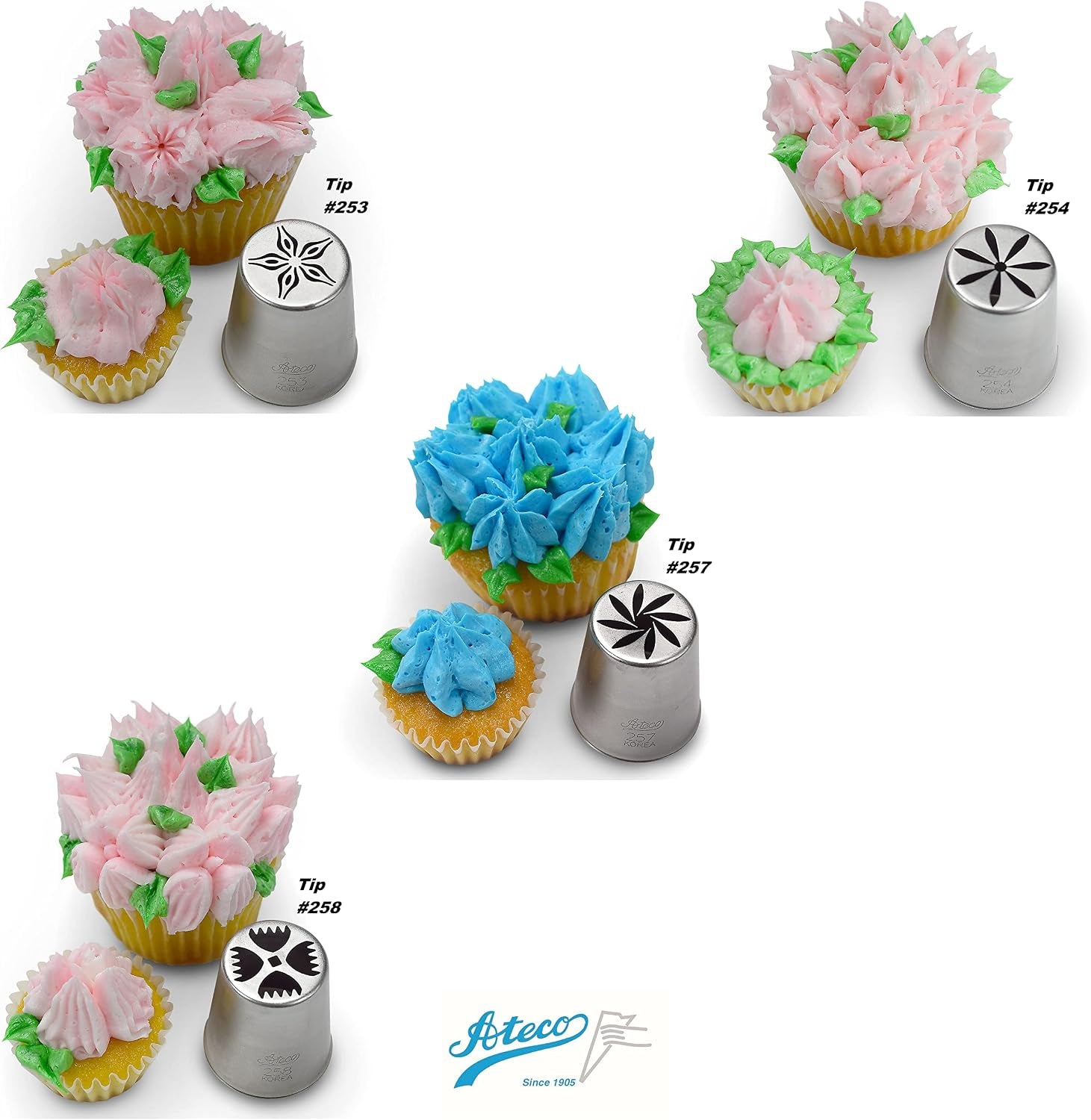 Ateco Russian Decorating Tip Set