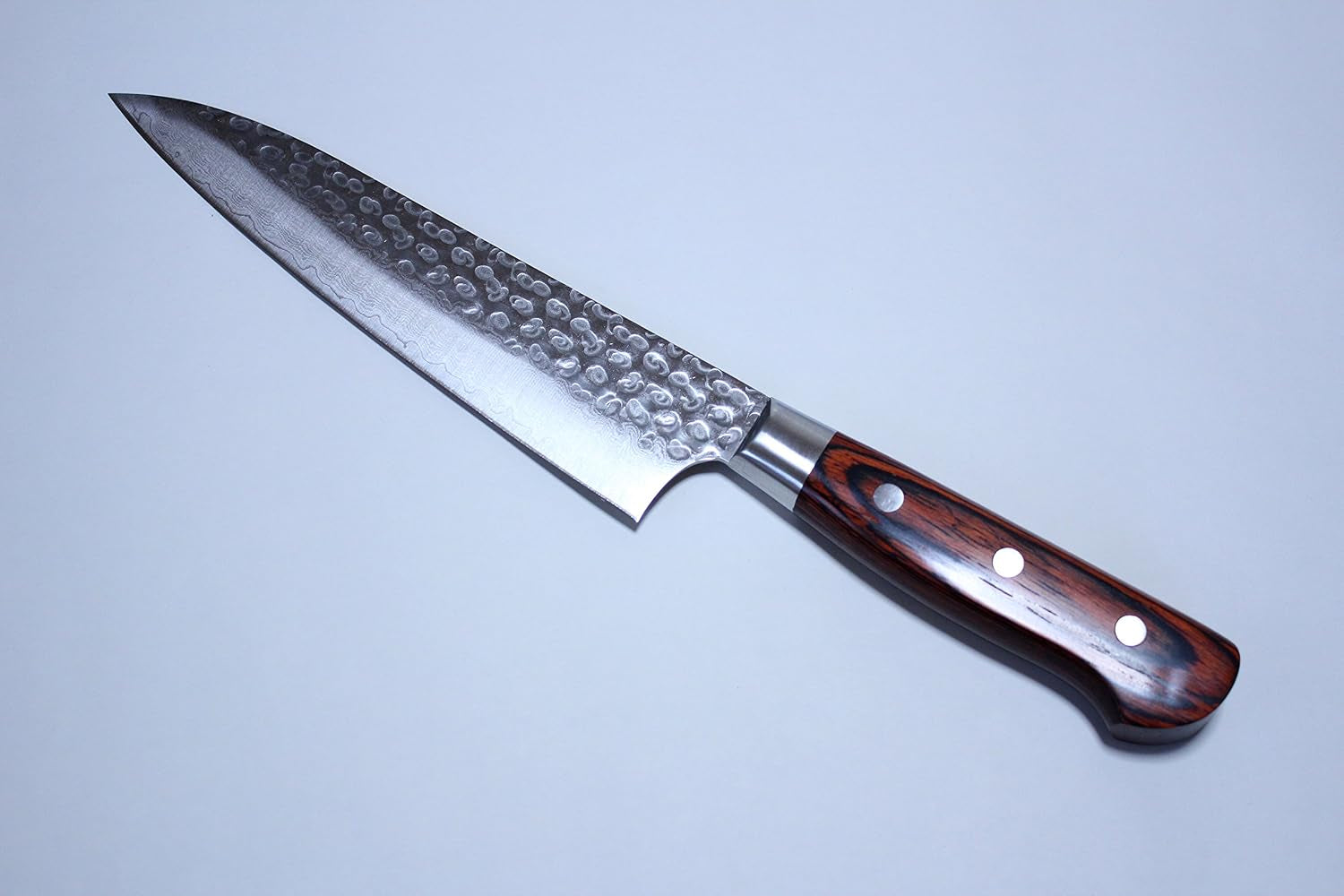 Sakai Takayuki Hammered Damascus 33 Layer Vg-10 Japanese Gyuto Chef Kn