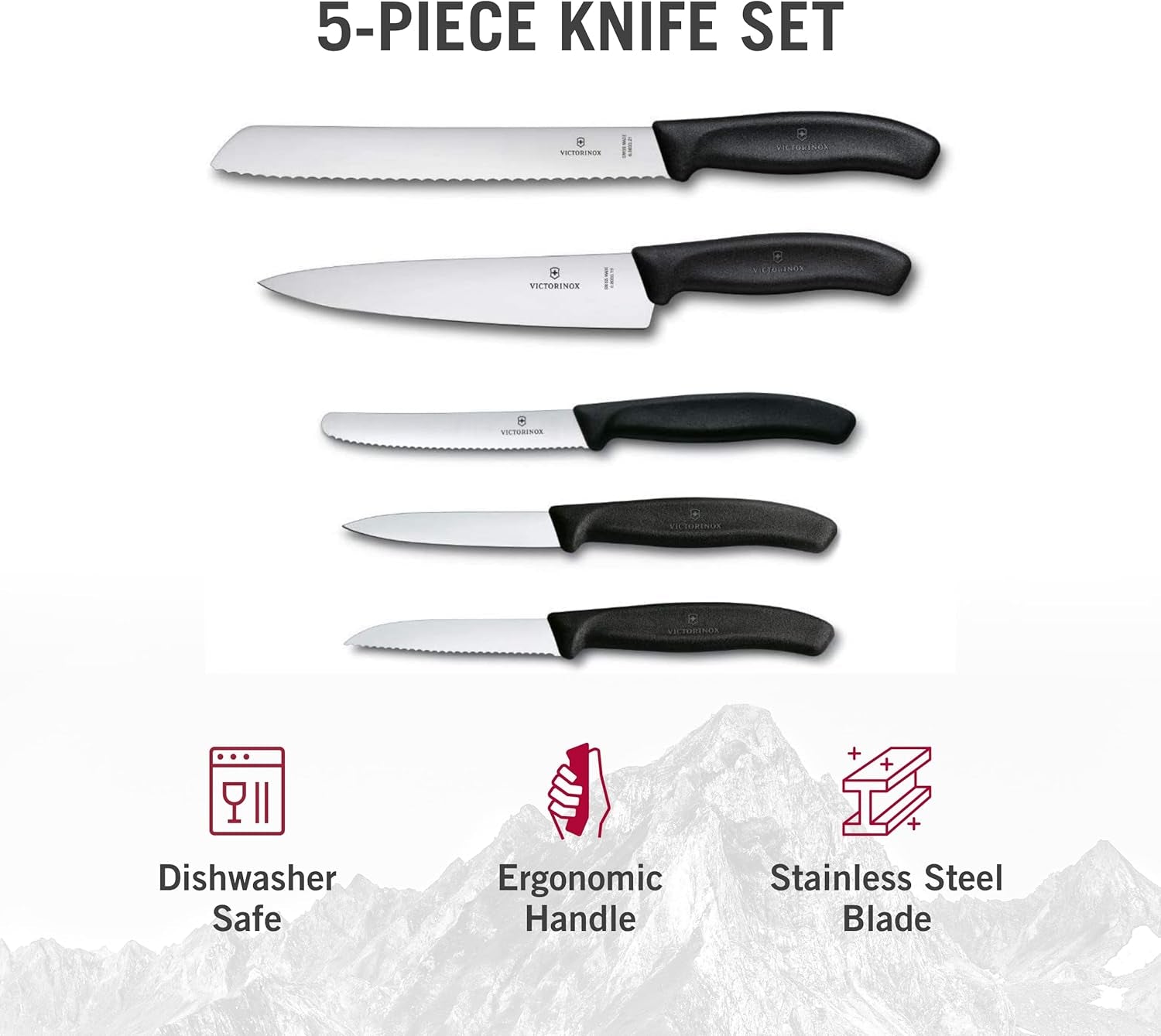 Victorinox Swiss Classic Kitchen Set 5 Piece