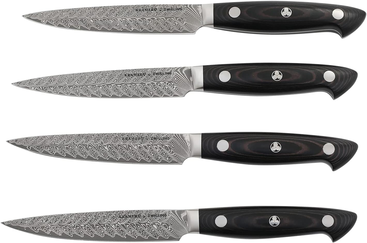 Damascus Steak Knife Set