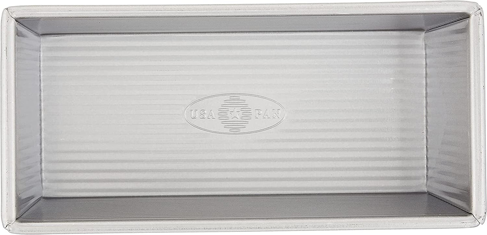 USA Pan Bakeware Pullman Loaf Pan With Cover, 9 x 4 inch, Nonstick & Q