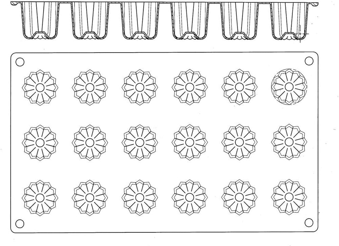 Matfer Bourgeat Silicone Canelé Mold