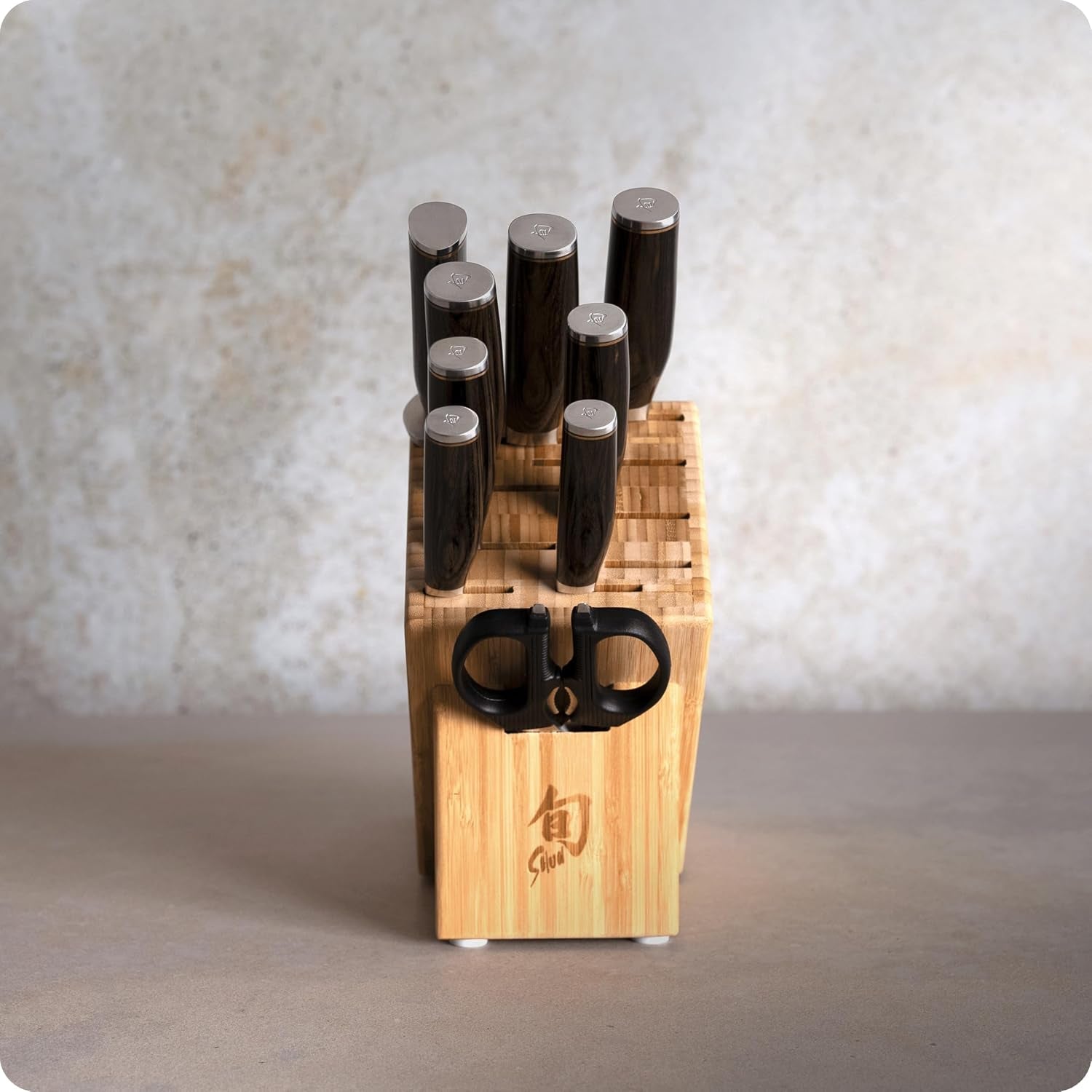 10 Piece Damascus Kitchen Knife Set