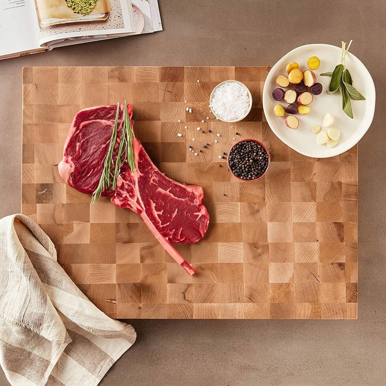 Extra Thick Maple End Grain Cutting Board