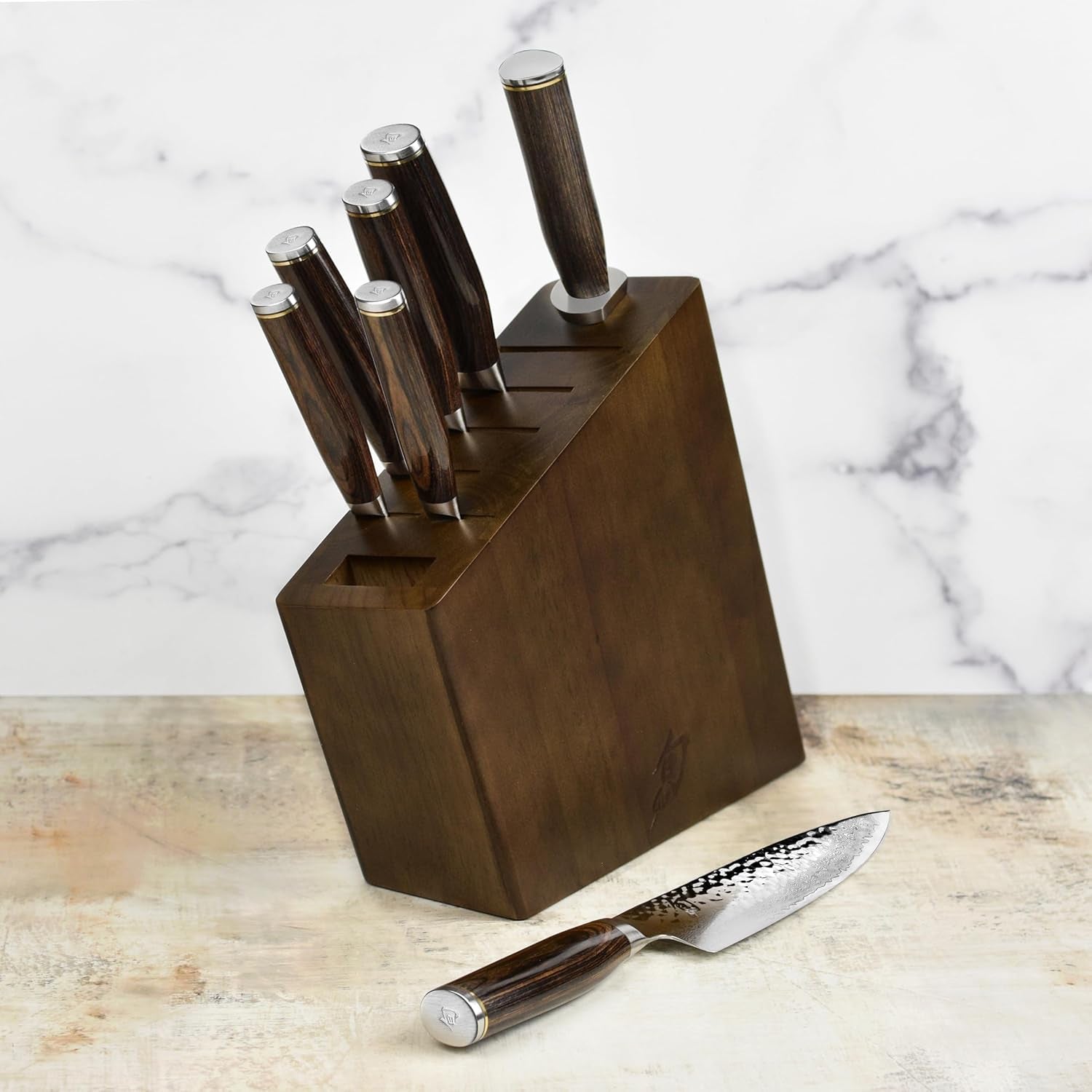 8 Piece Japanese Knife Block Set