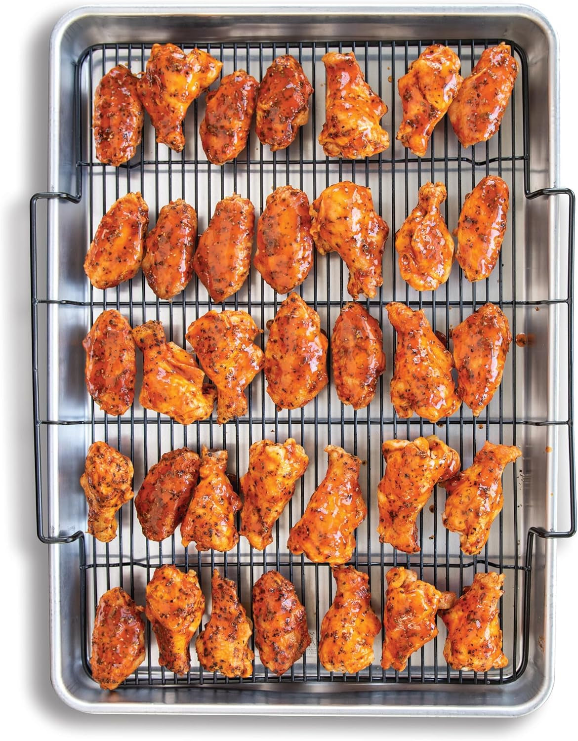 Nordic Ware Naturals Half Sheet Pan with Cooling Rack Set