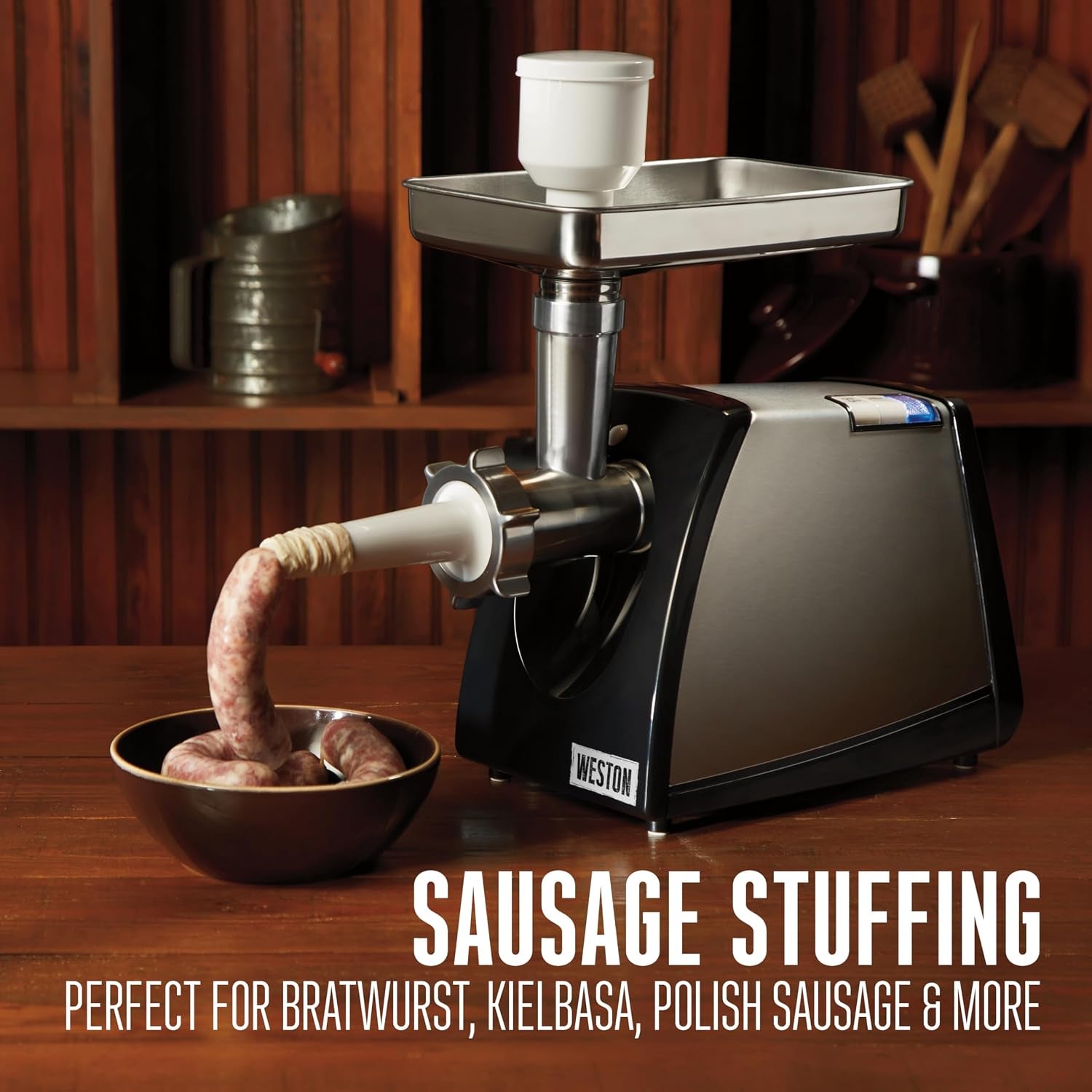 Weston #8 Electric Meat Grinder