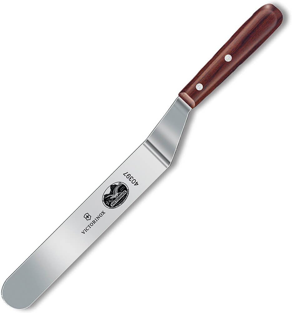 Victorinox Offset Spatula/Spreader, 10-Inch, Rosewood Handle, Brown (4