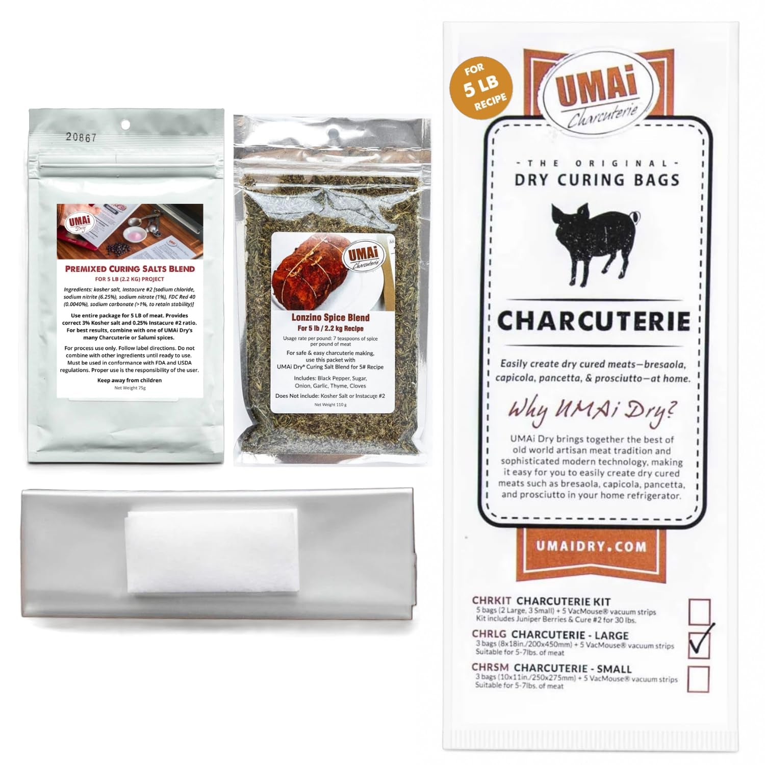 UMAi Dry Charcuterie Curing Bag