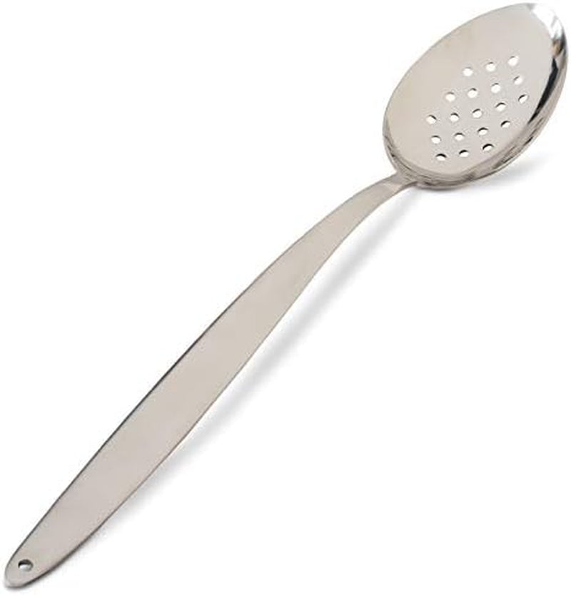 JB Prince Gray Kunz Perforated Spoon XL