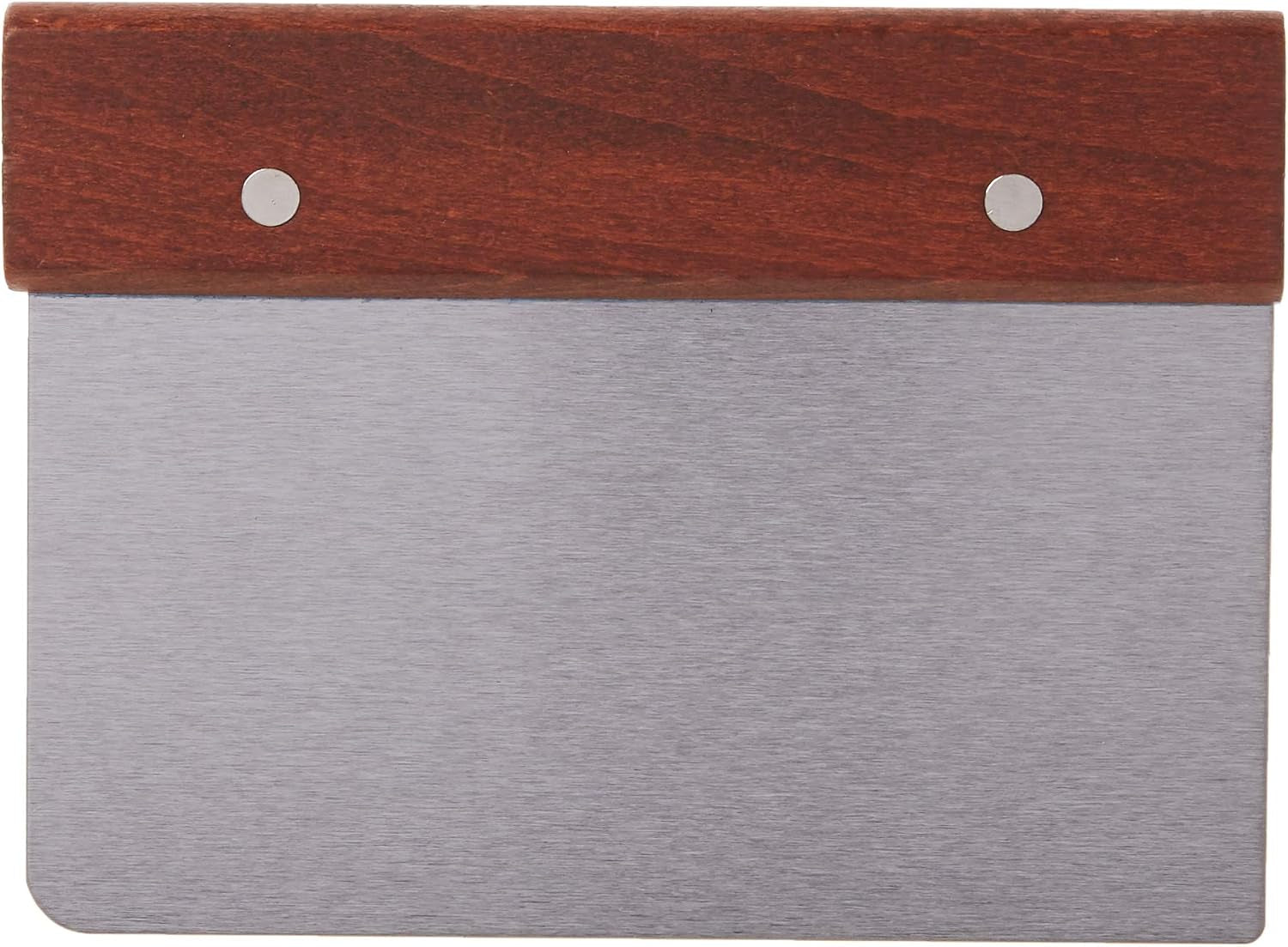 American Metalcraft DS6704 Dough Cutters and Scrapers, 4.3" Length x 6\" Width, Silver