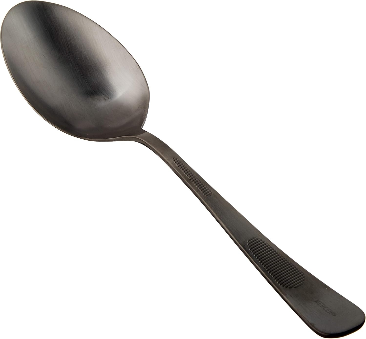 Mercer Culinary 18-8 Stainless Steel Plating Spoon with Solid Bowl, 9 