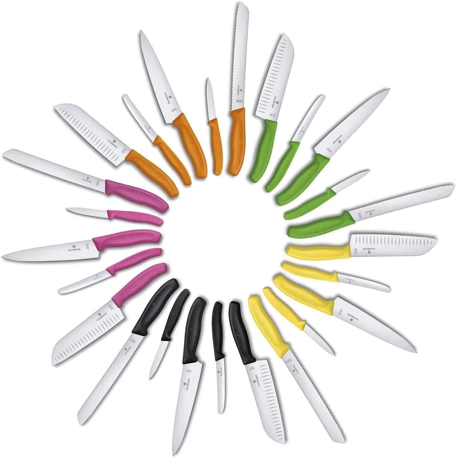 Victorinox Swiss Classic Multicolored 3 Piece Paring Knife Set