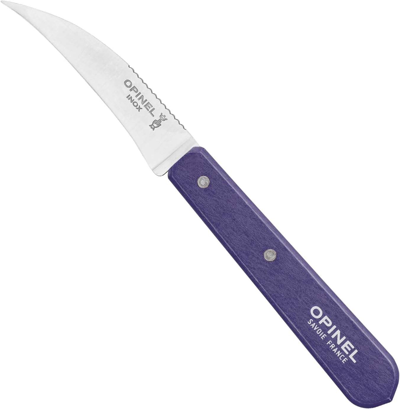OPINEL Essential No.114 Vegetable Knife, Hornbeam Wood Handles, Made i