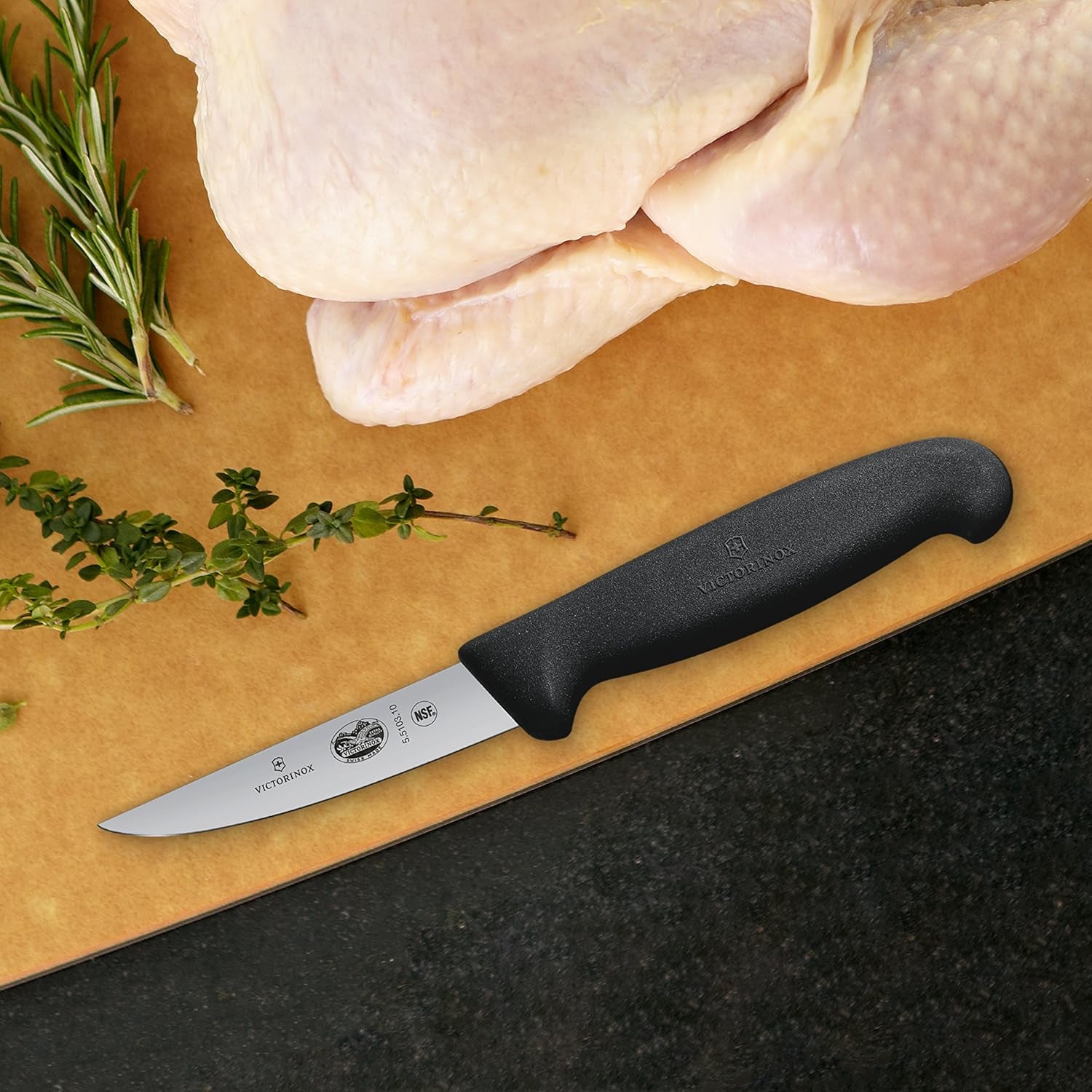 4 Piece Kitchen Knife Set with Comfort Handles