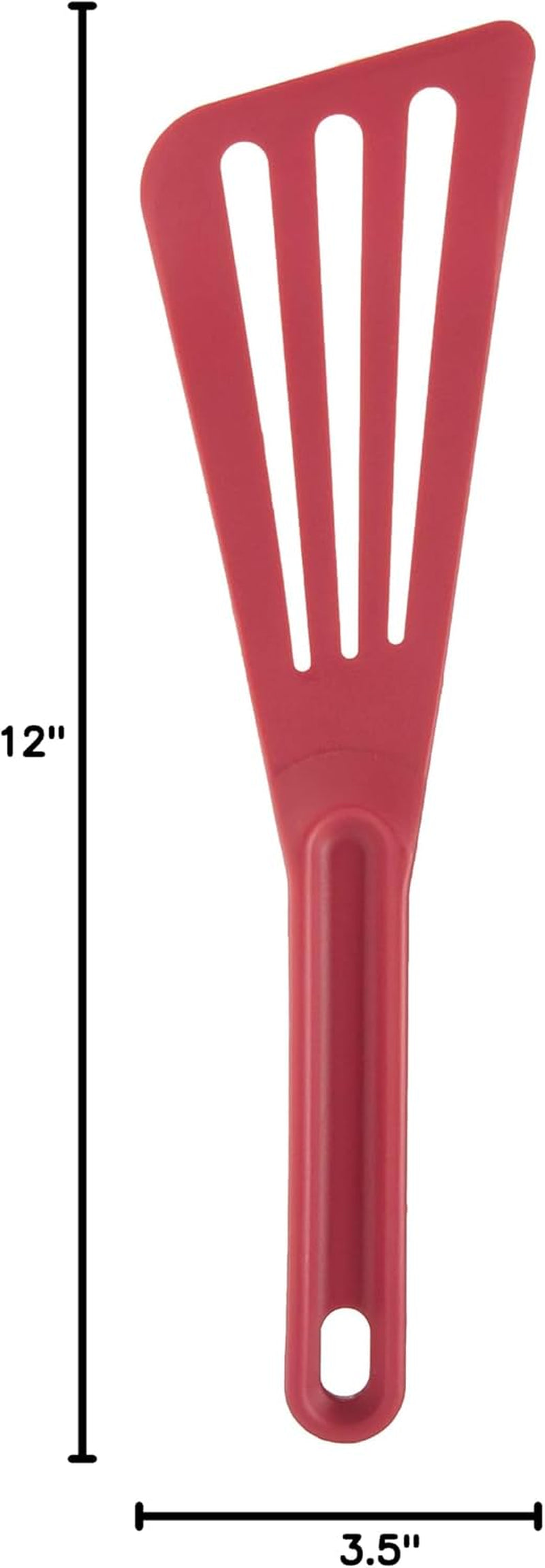 Mercer Culinary Hell's Tools Hi-Heat Slotted Spatula, 12 Inch x 3.5 In