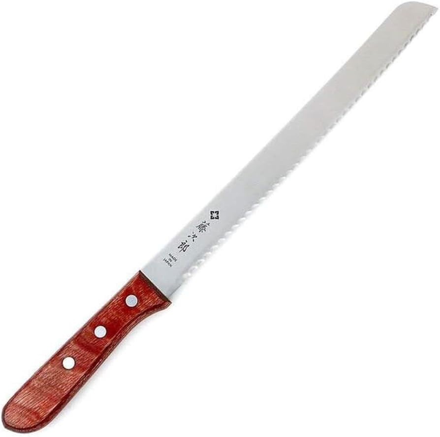 Tojiro Bread Slicer 9.4-Inch Serrated Knife