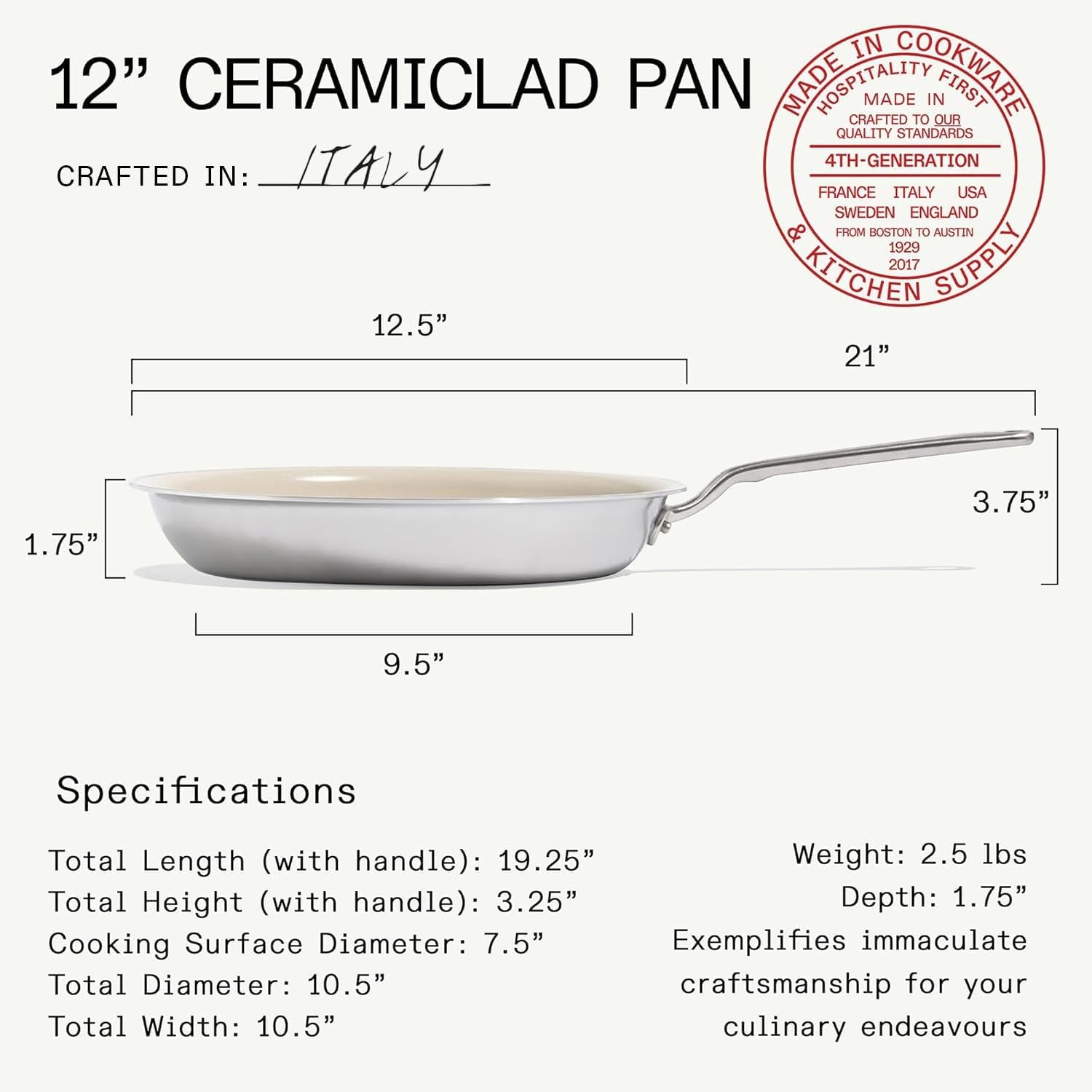Made In 12-Inch Nonstick Fry Pan