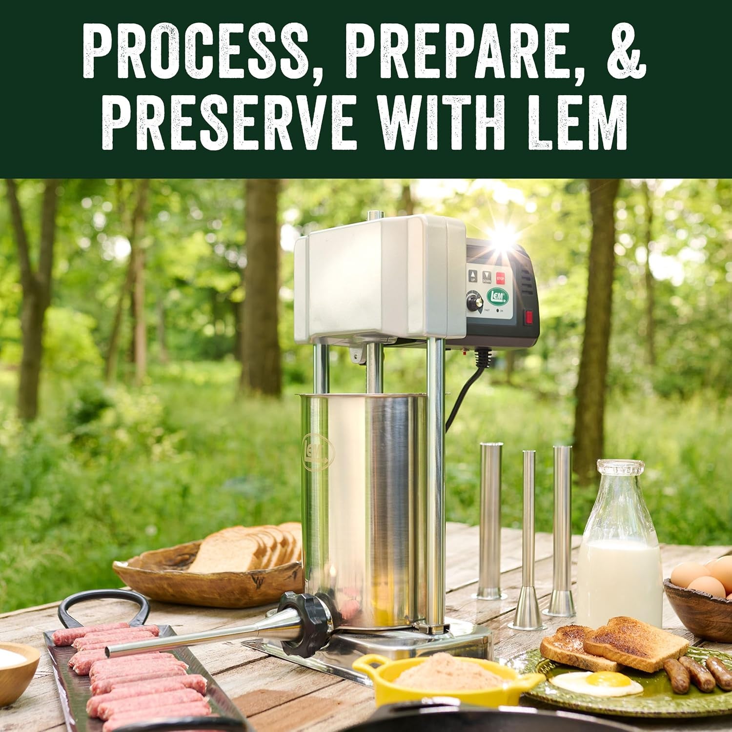 LEM #10 Vertical Sausage Stuffer