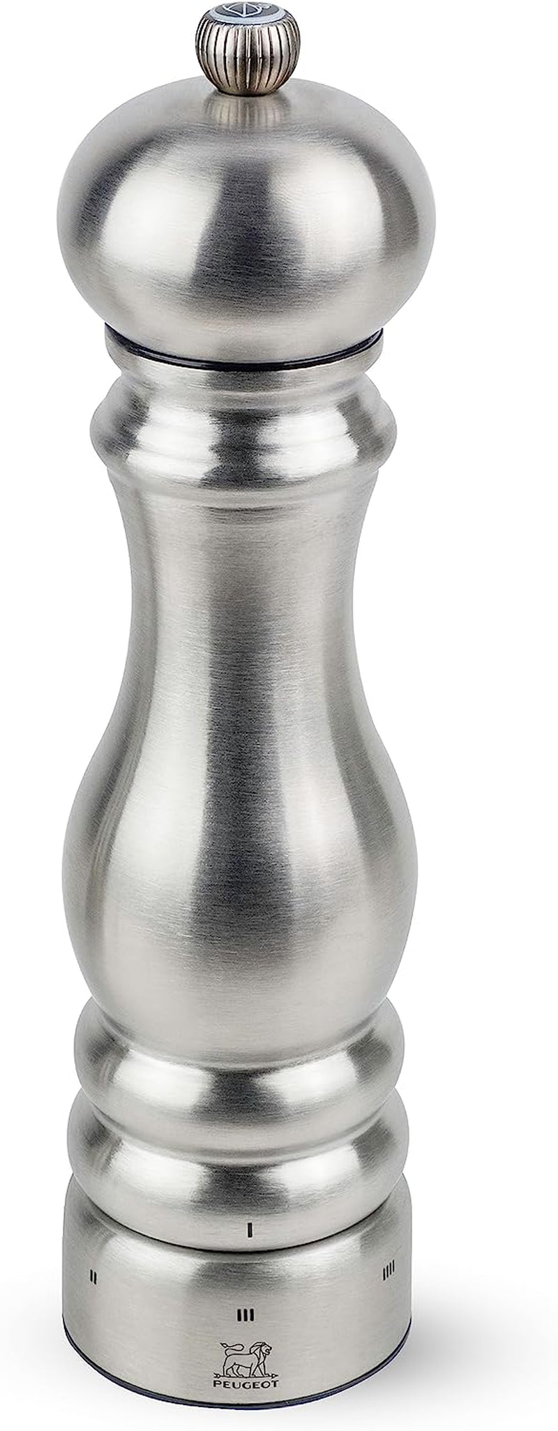 Peugeot - Paris Chef u'Select Manual Pepper Mill - Adjustable Grinder - Stainless Steel