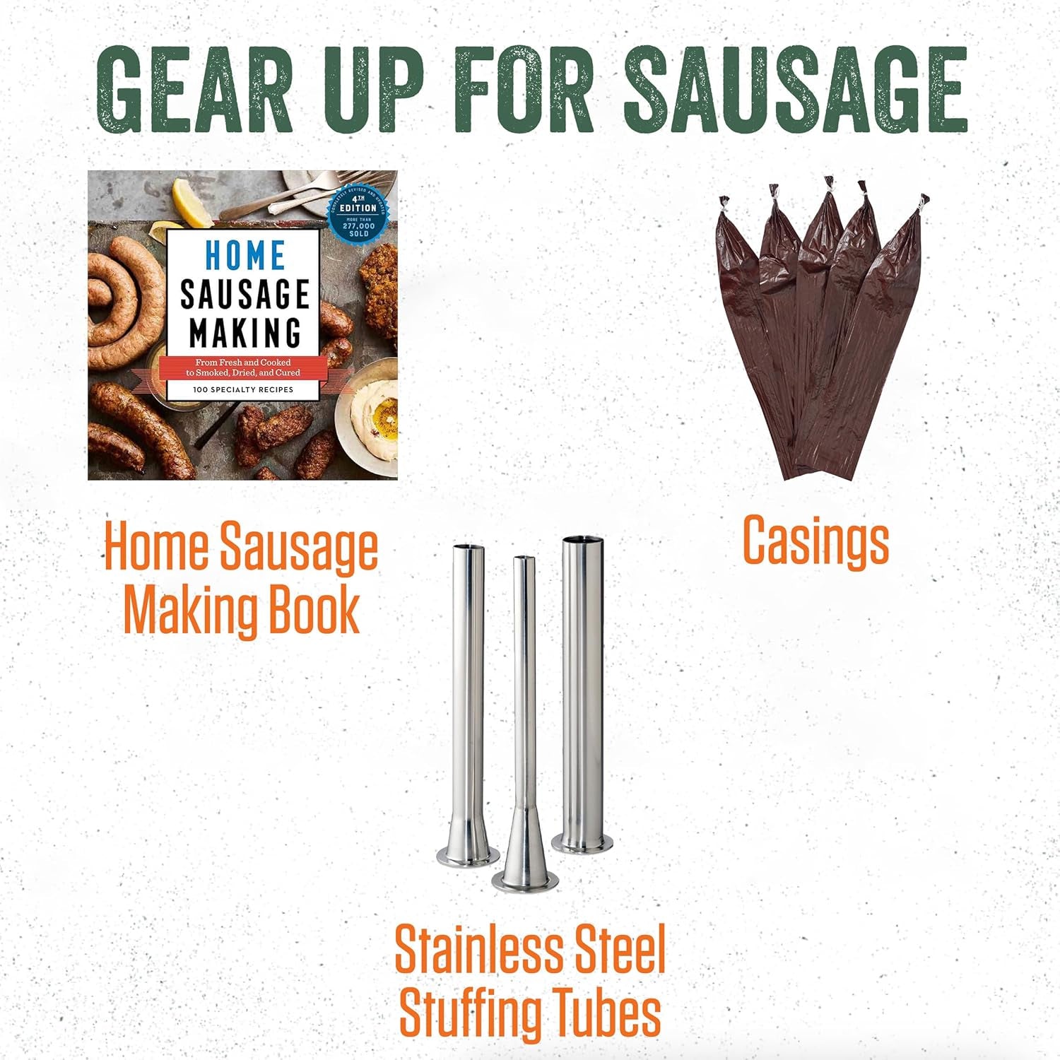 LEM 5-Lb Stainless Steel Vertical Sausage Stuffer