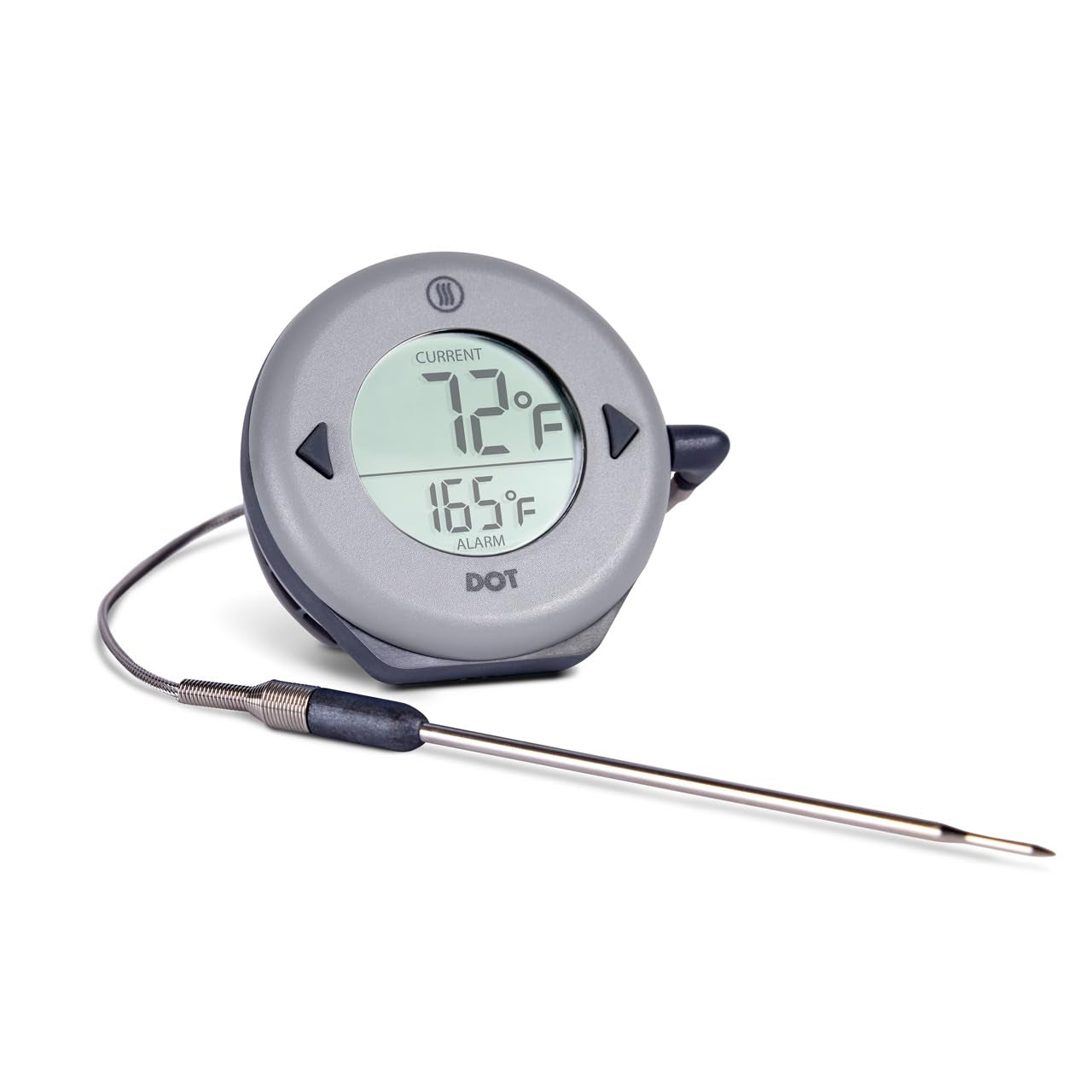 ThermoWorks DOT — Chefs’ Favorite Simple Alarm Thermometer - Cayenne P