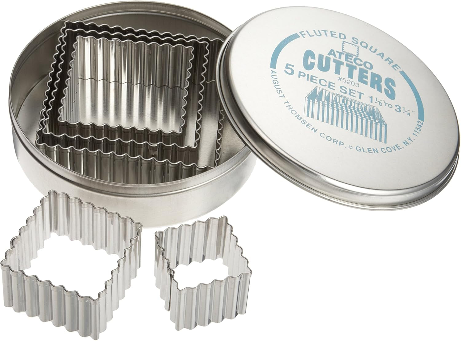 ateco-fluted-edge-round-cutters-in-graduated-sizes-stainless-steel-11-pc-set
