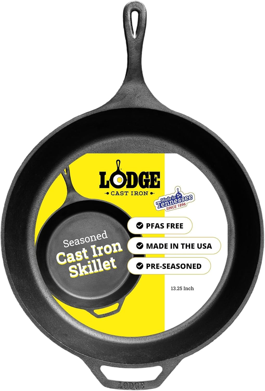 Lodge 15-Inch Cast Iron Skillet