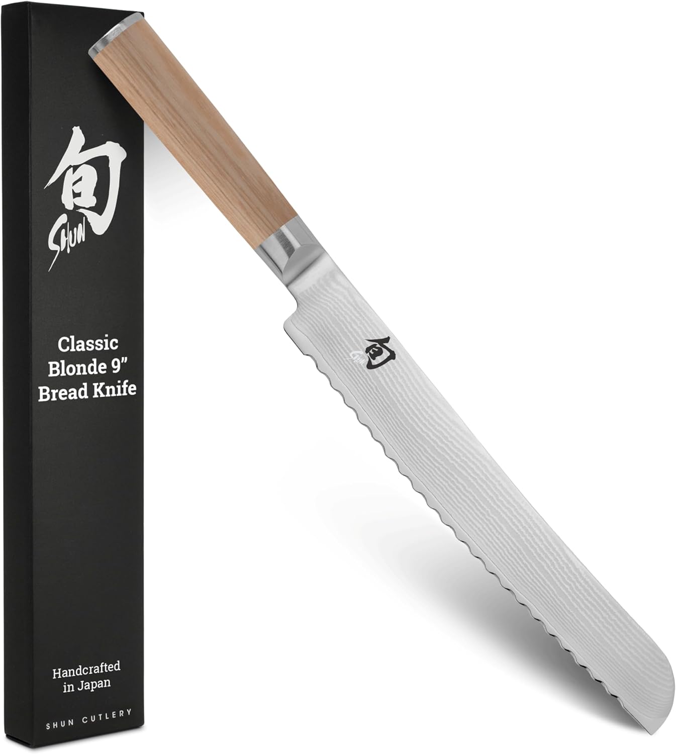 9 Inch Damascus Bread Knife