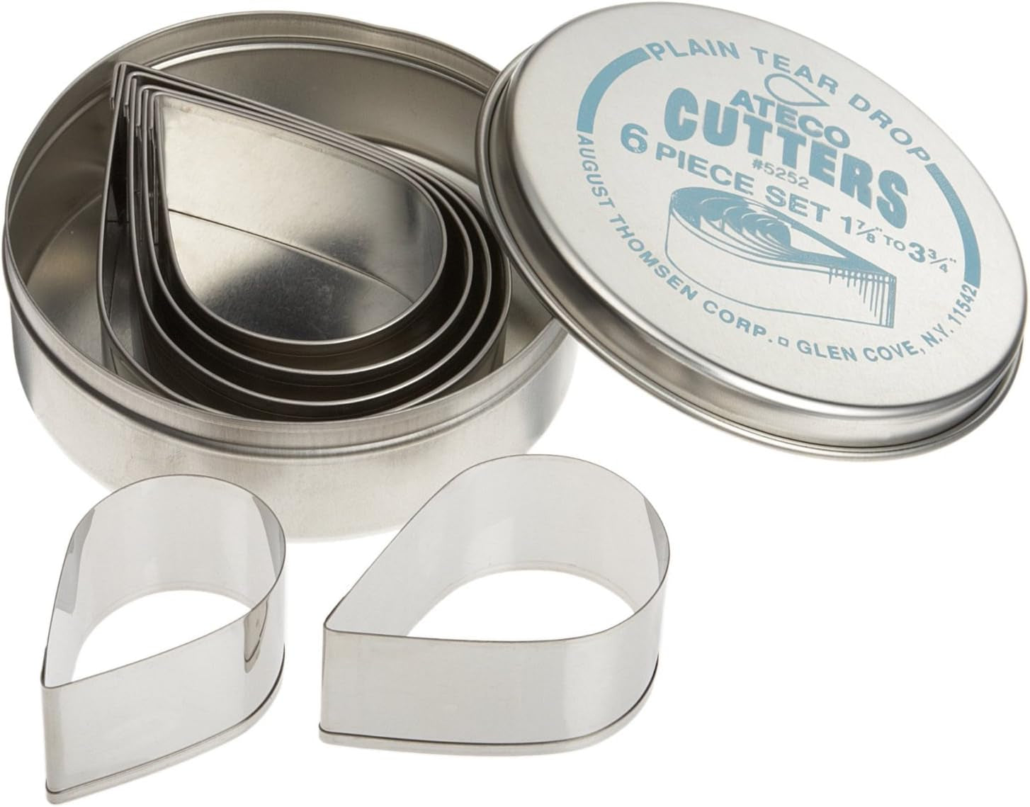 ateco-fluted-edge-round-cutters-in-graduated-sizes-stainless-steel-11-pc-set