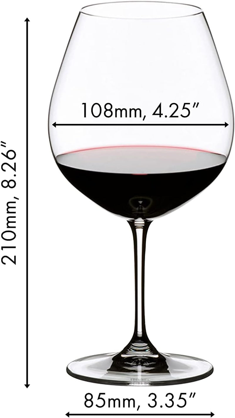 Riedel Vinum Pinot Noir Wine Glasses, Set of 2, 6416/07