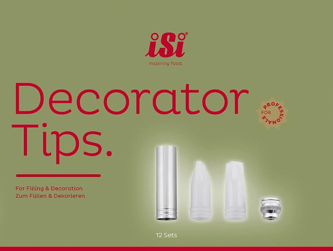 iSi Gourmet Whip Decorator Set with Tips