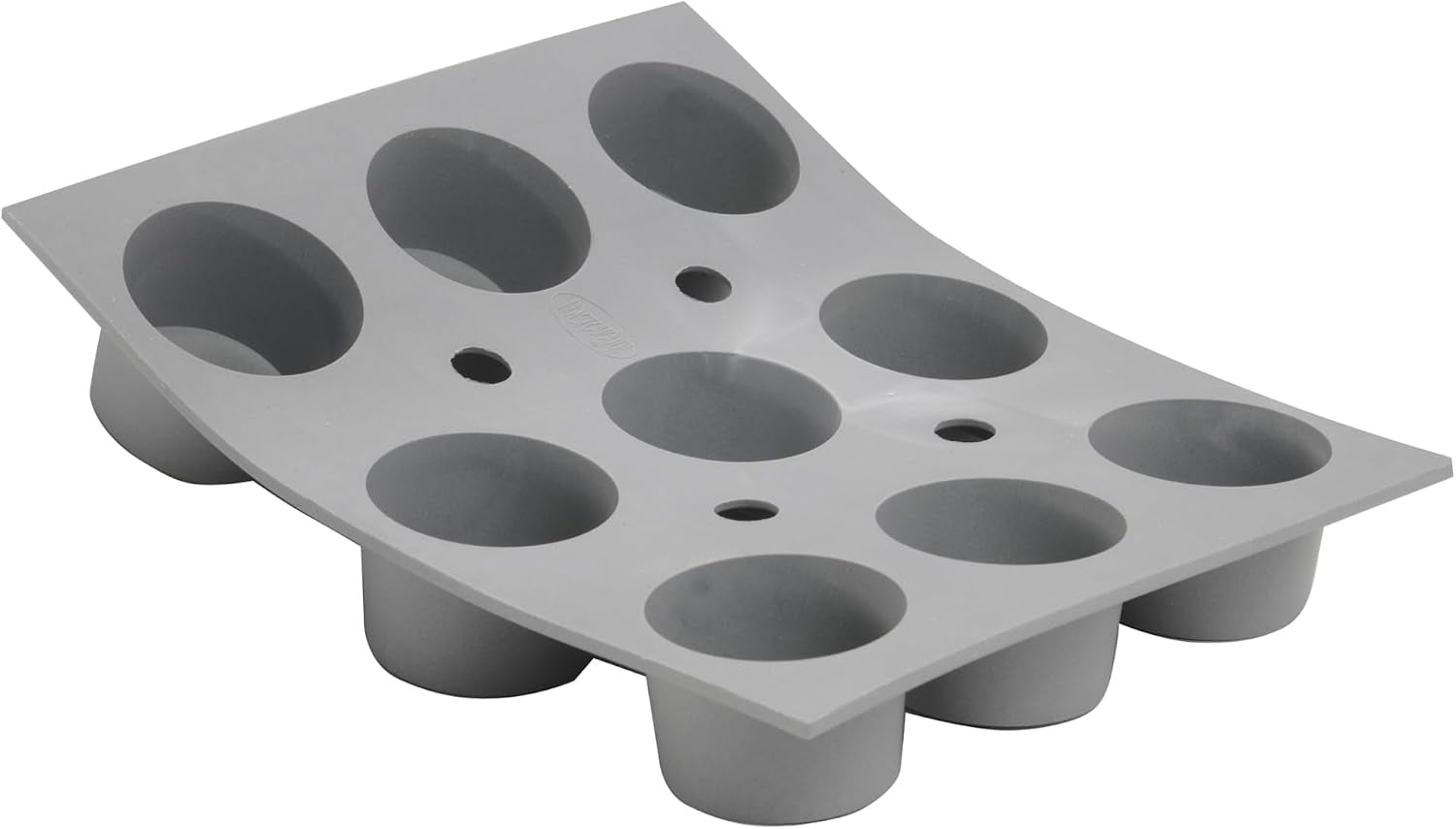 de Buyer ELASTOMOULE Mini-Cannele Silicone Mold - Creates 20 French Pa