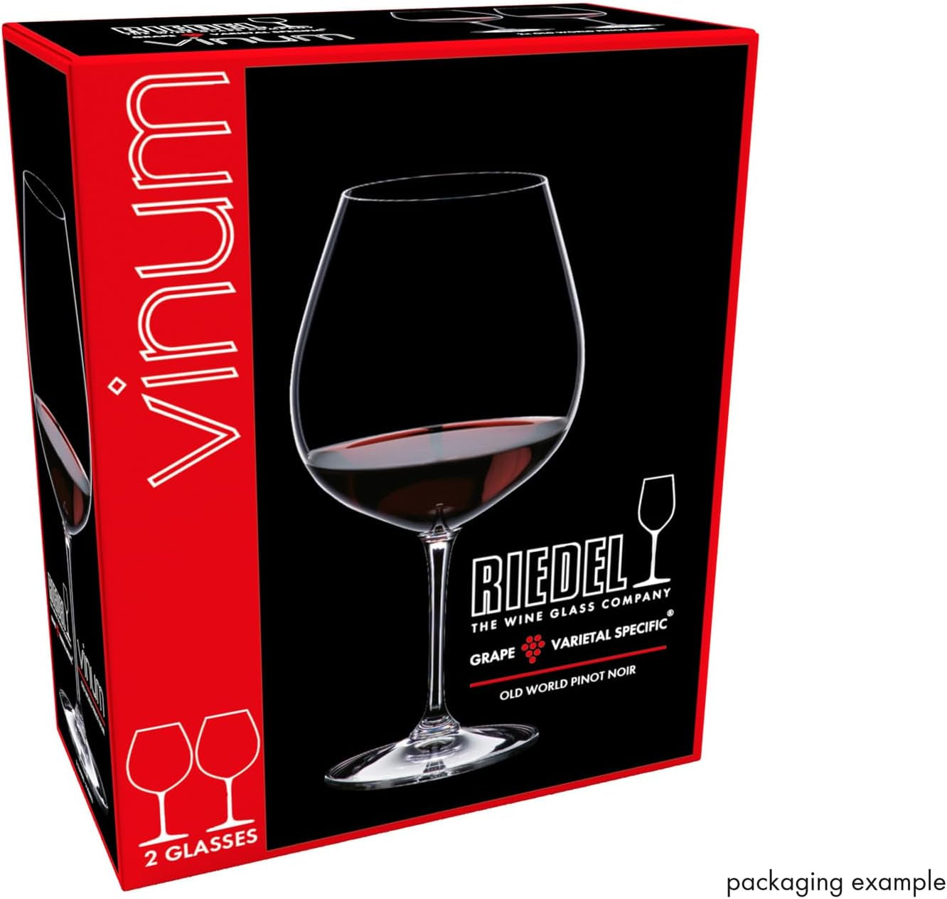 Riedel Vinum Pinot Noir Wine Glasses, Set of 2, 6416/07