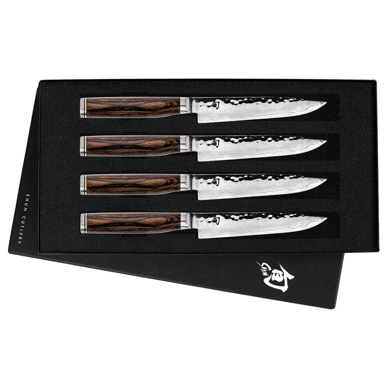 Damascus Steak Knife Set