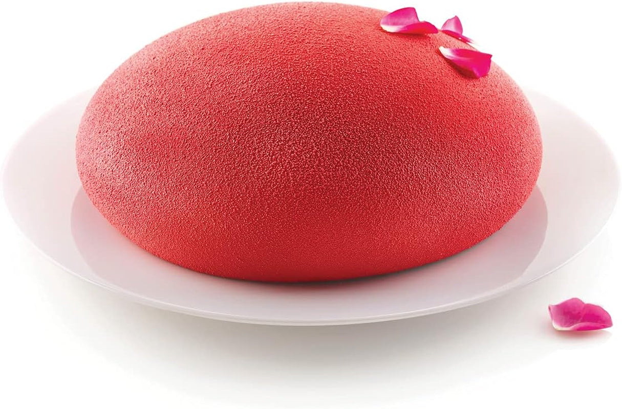 Silikomart Goccia (Drop) Silicone Mold, Rounded Cake Pan with 3D Techn