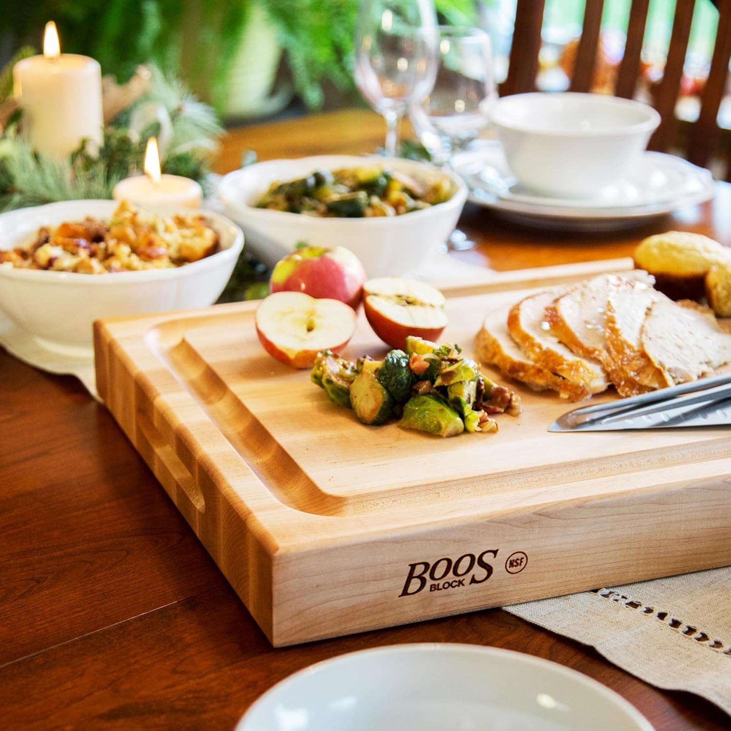 Deluxe Maple Butcher Cutting Board