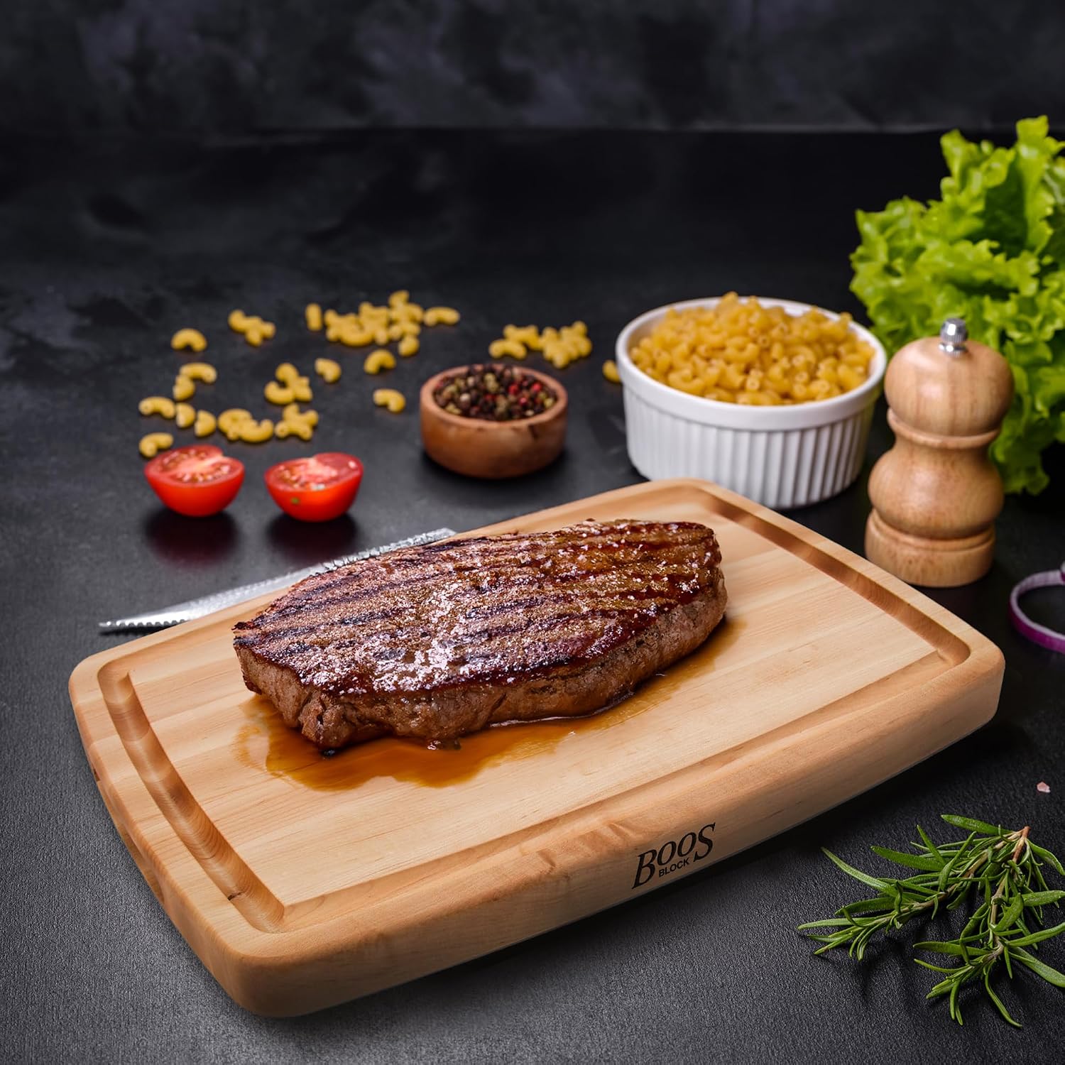 Large Reversible Maple Cutting Board