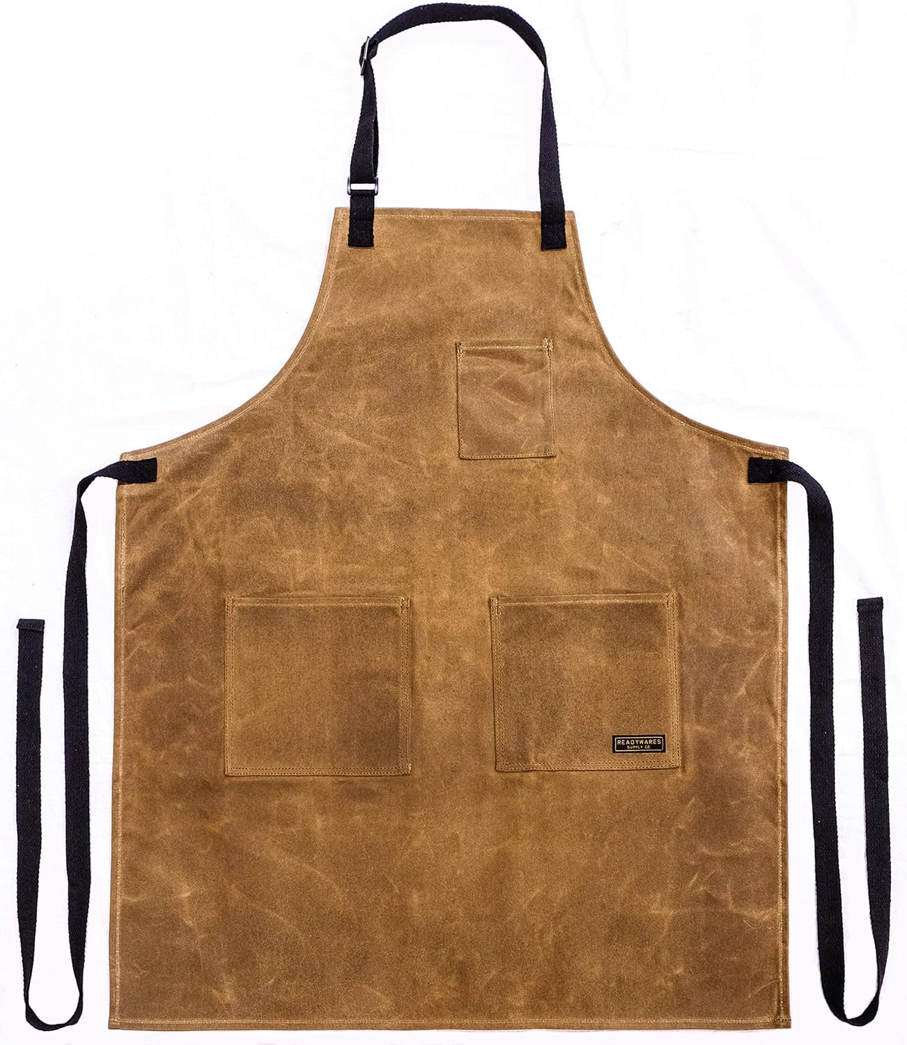 Utility Apron | Heavy Duty Grilling Chef Apron for Men and Women, Durable Waxed Canvas Cooking Apron Built Tough for the Grill, Kitchen, or Campfire, Versatile and Built to Last