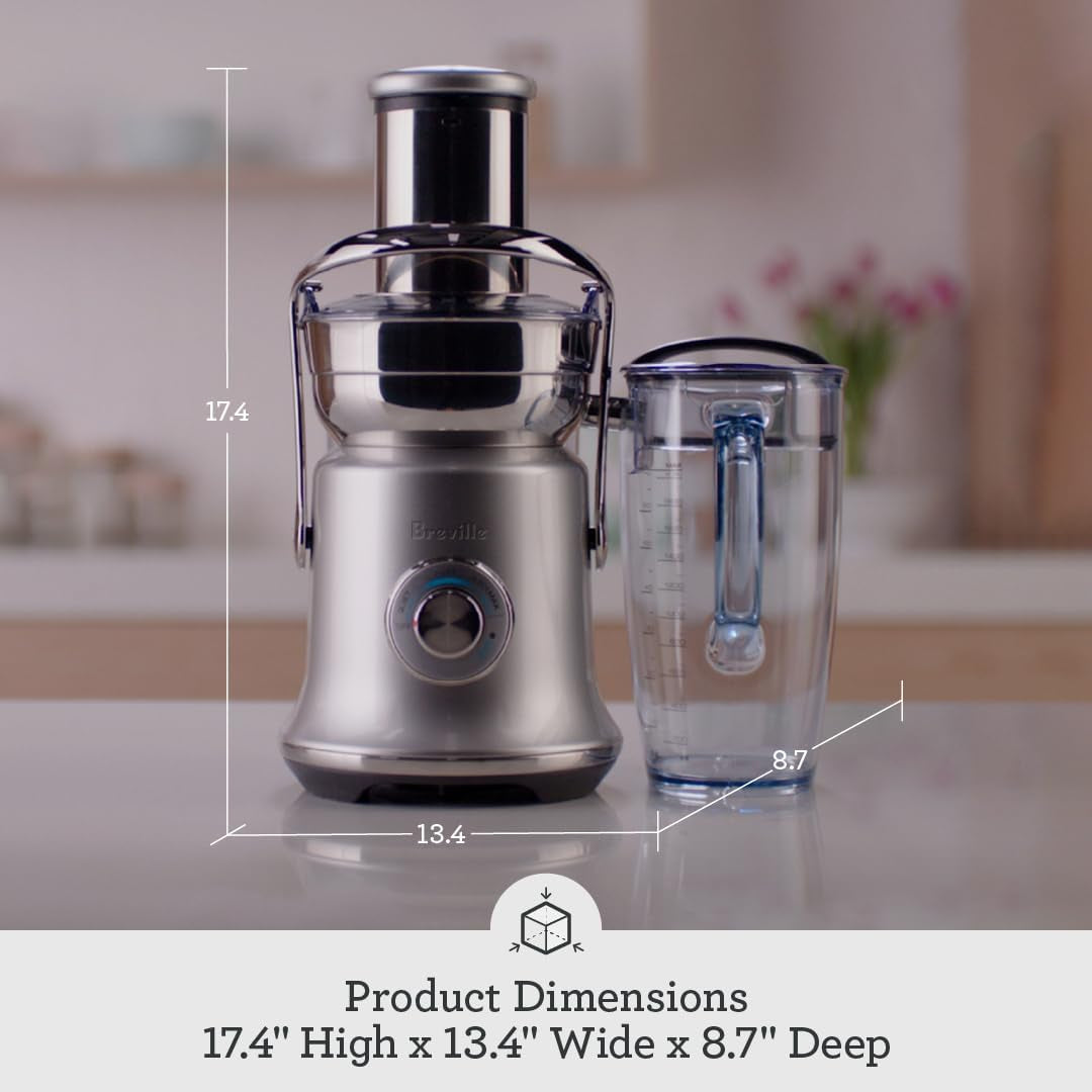 Breville BJE830BSS Juice Fountain Cold XL, 70 fl oz, Brushed Stainless Steel