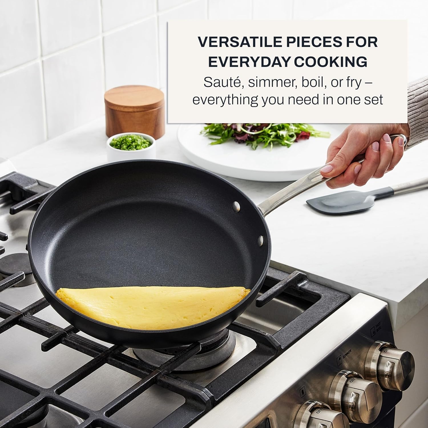 All-Clad HA1 Hard Anodized Nonstick Fry Pan 12 Inch Induction Oven Bro