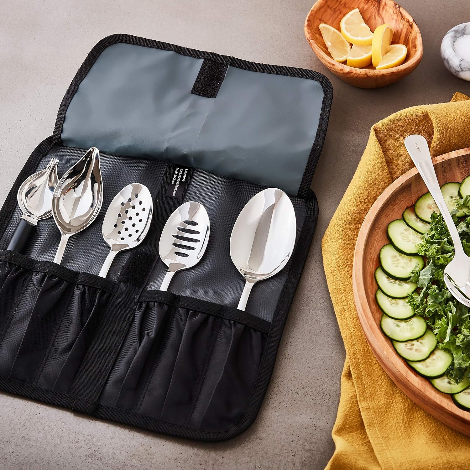 Mercer Culinary 7 Piece Plating Spoons II Set