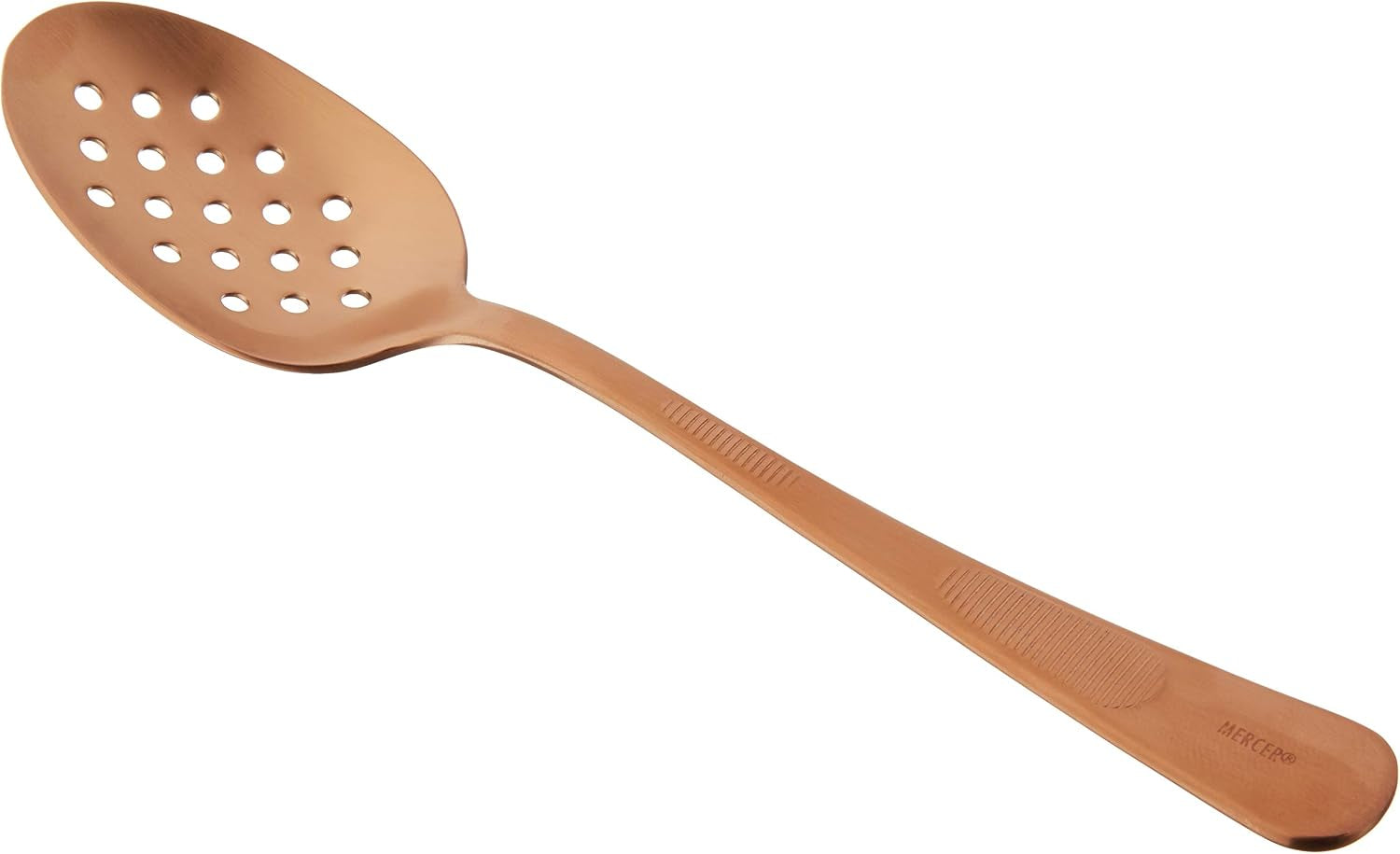 Mercer Culinary 18-8 Stainless Steel Plating Spoon with Solid Bowl, 9 