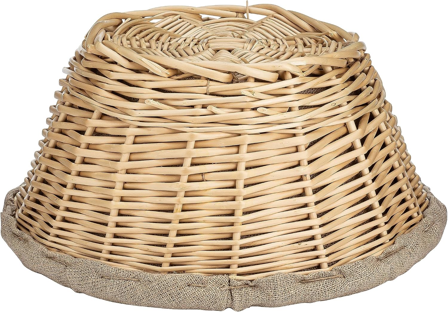 Matfer Bourgeat Banneton Linen-Lined Proofing Wicker Basket, Round, 10 5/8\"