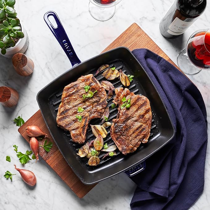 Staub 12-Inch Cast Iron Grill Pan