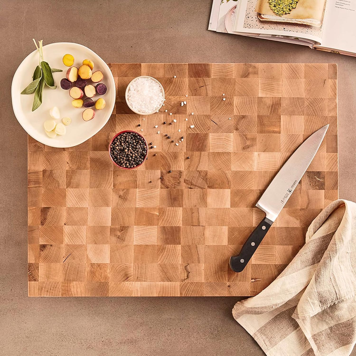 Extra Thick Maple End Grain Cutting Board