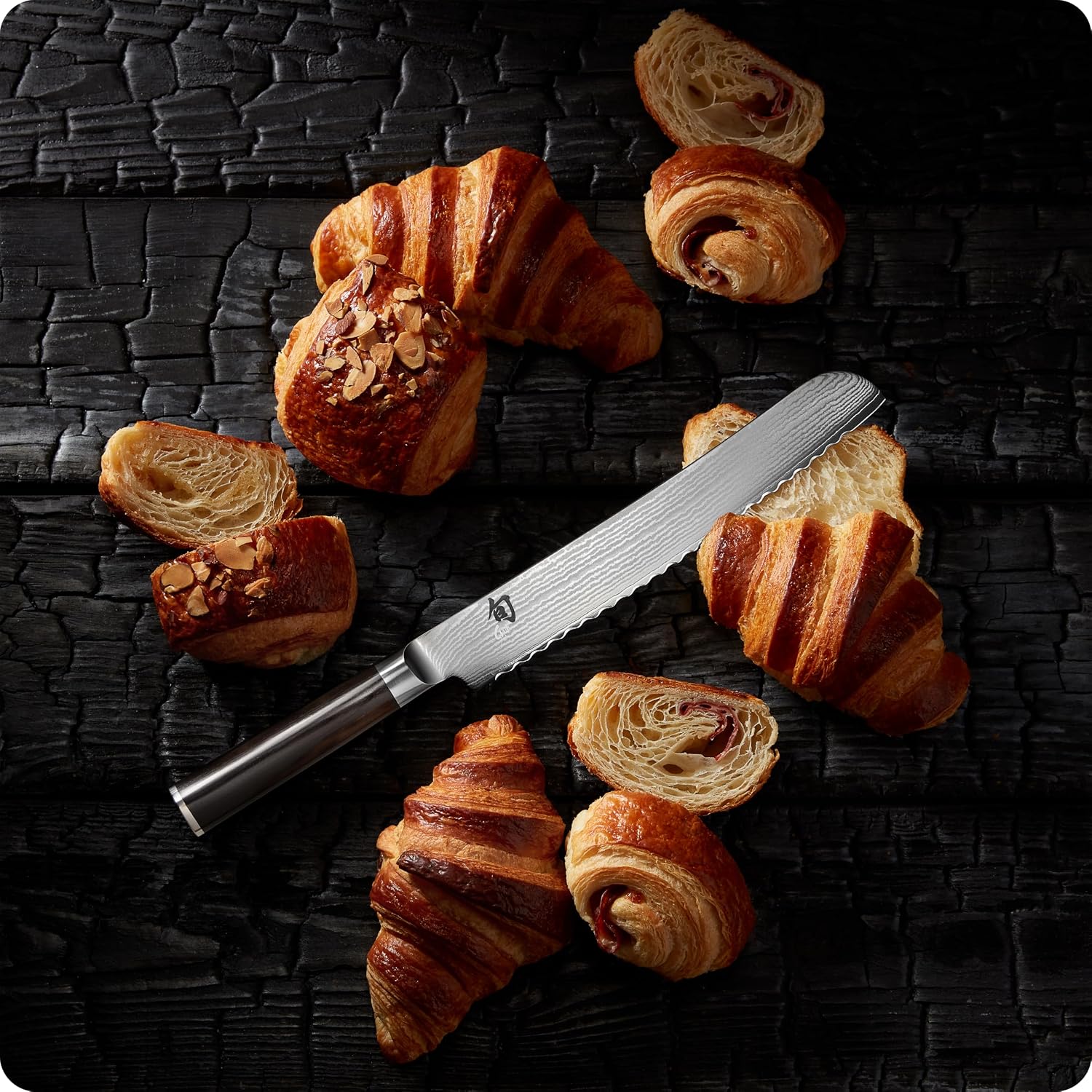 9 Inch Damascus Bread Knife