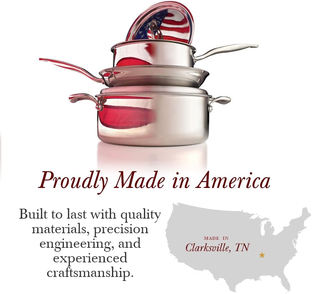 Heritage Steel 4-Quart Sauté Pan